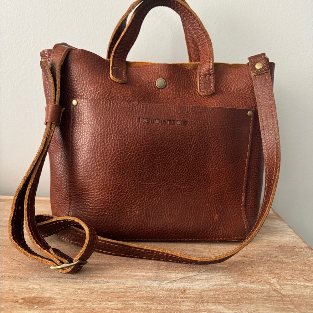 Portland Leather Goods Brown Medium size Tote